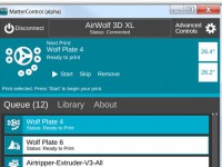 MatterControl Pro：Airwolf 3D推出的多合一3D打印接口