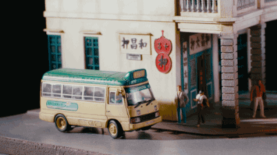 手工达人“微缩”了香港的历史景观
